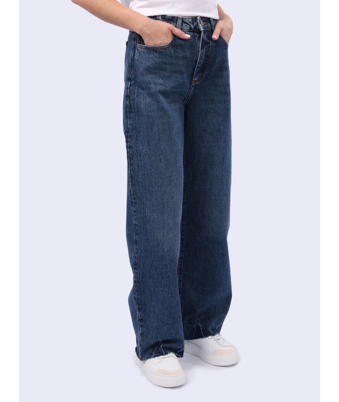 ARMANI EXCHANGE Синие прямые джинсы, фото 3