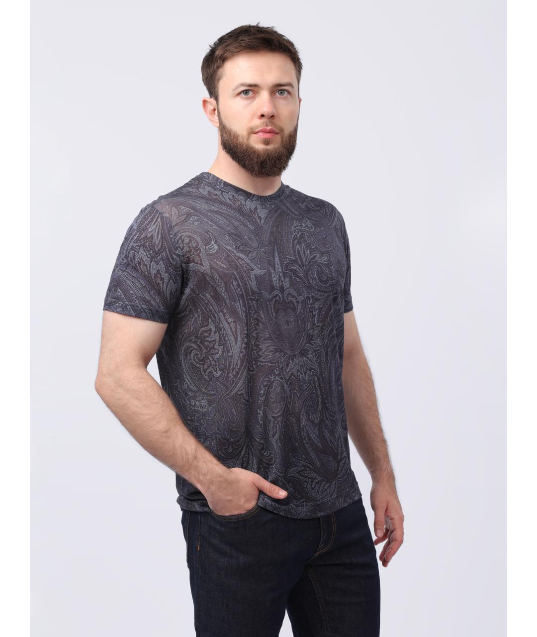 ETRO Синяя футболка, фото 6