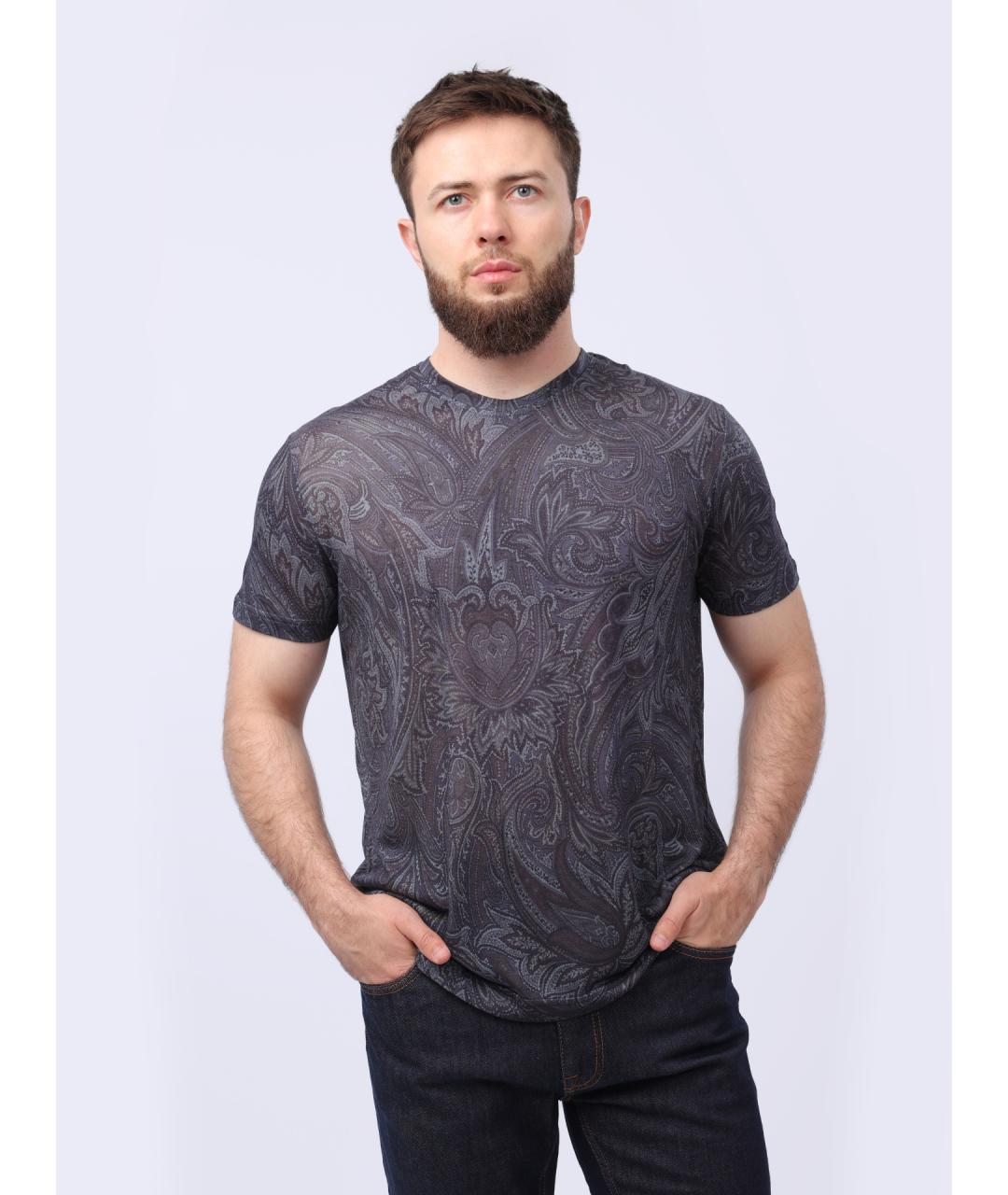 ETRO Синяя футболка, фото 3