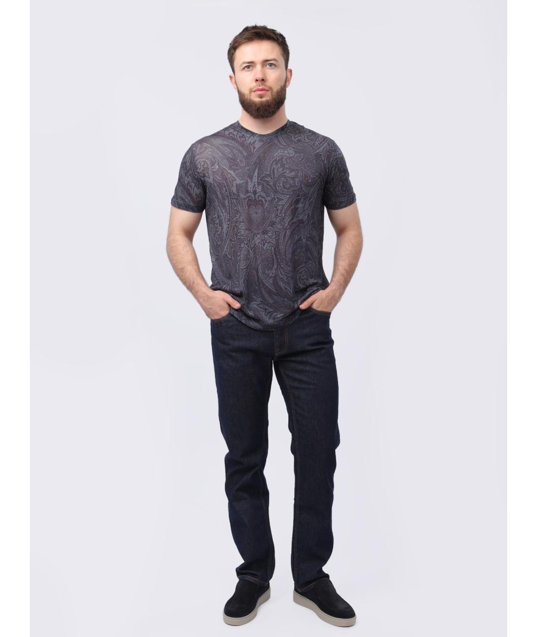 ETRO Синяя футболка, фото 2