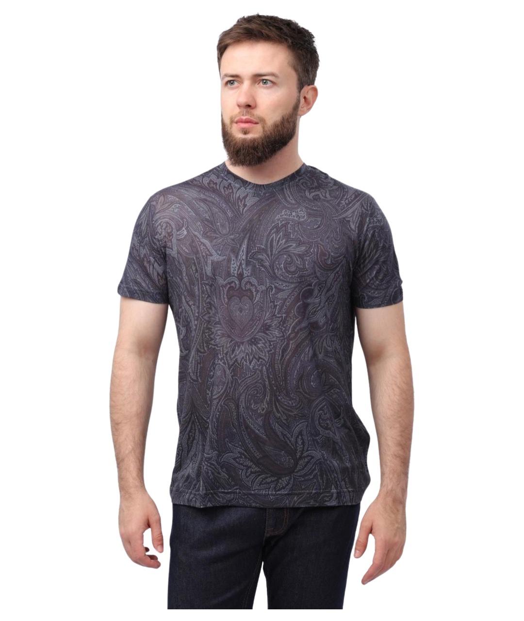 ETRO Синяя футболка, фото 1