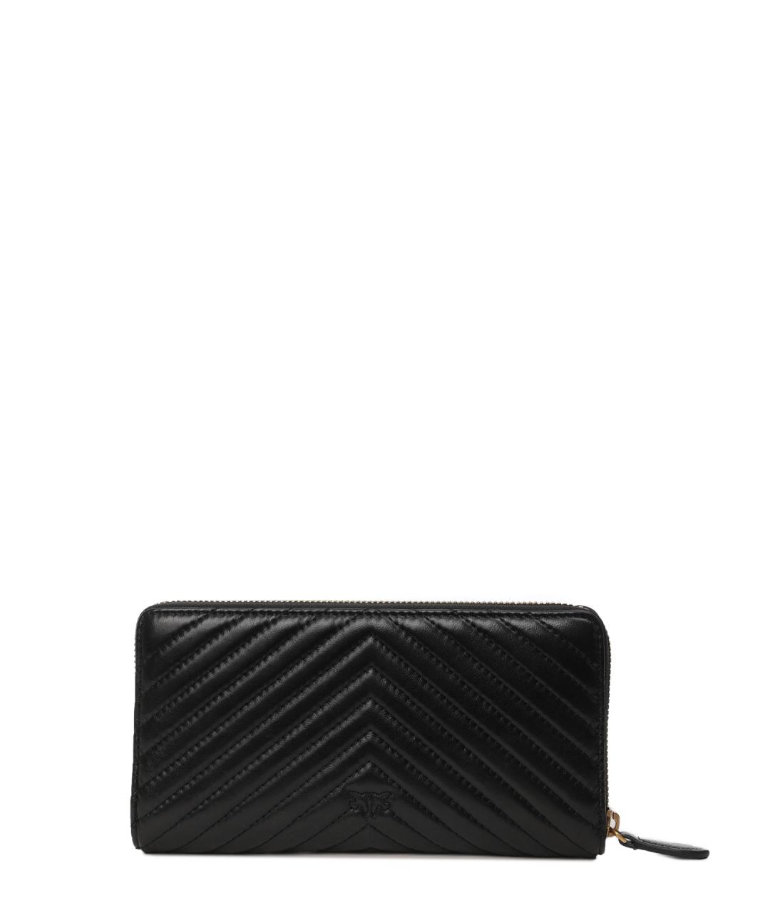PINKO Черный кожаный кошелек, фото 3
