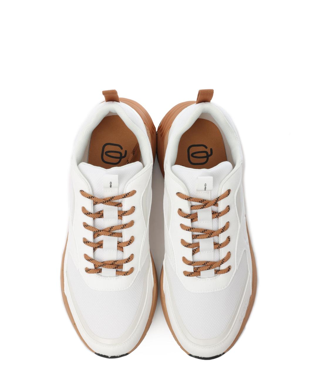 PIQUADRO Белые низкие кроссовки / кеды, фото 5