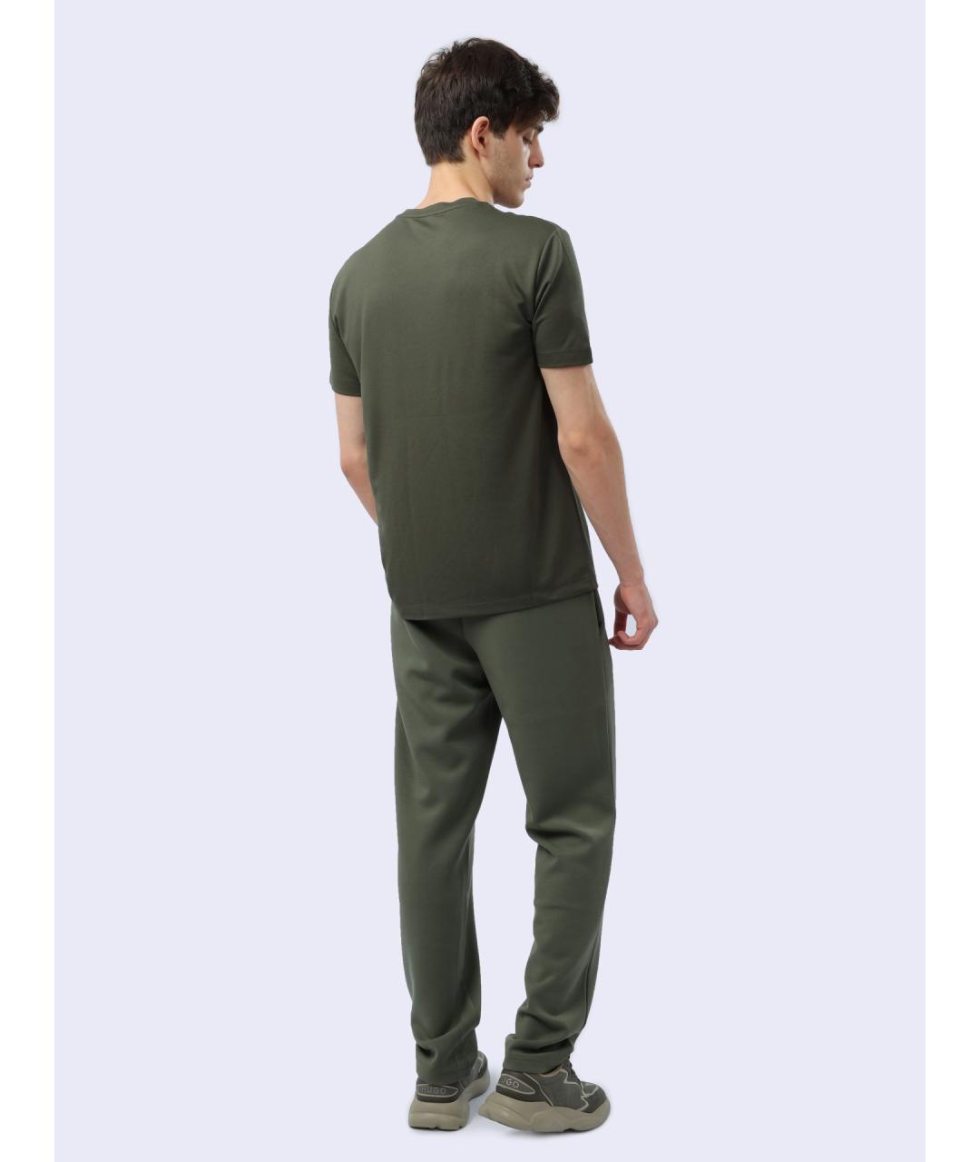 EA7 Хаки футболка, фото 2