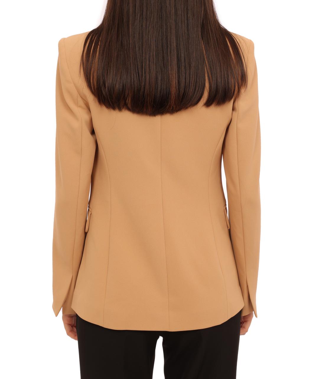 LIU JO Бежевый жакет/пиджак, фото 5
