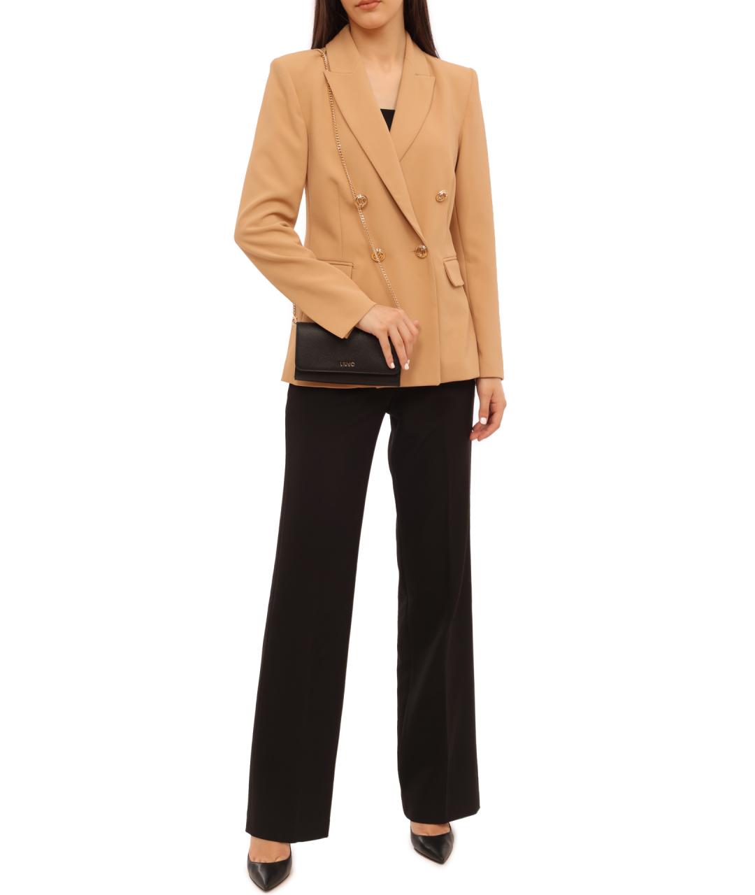 LIU JO Бежевый жакет/пиджак, фото 2