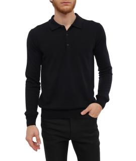 HUGO Поло с длинным рукавом