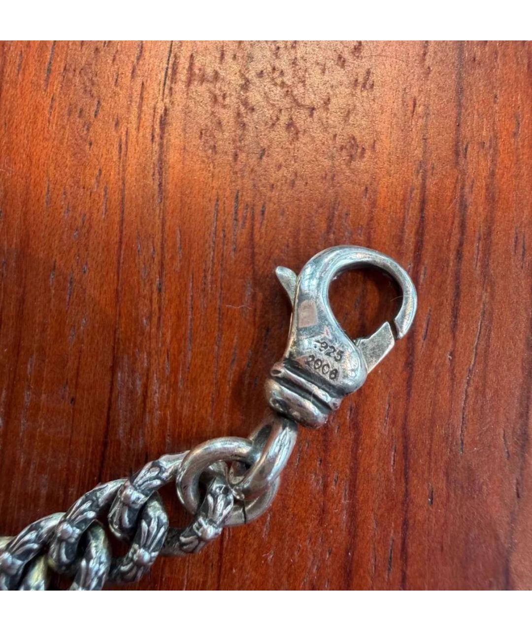 CHROME HEARTS Серебрянный серебряный браслет, фото 3