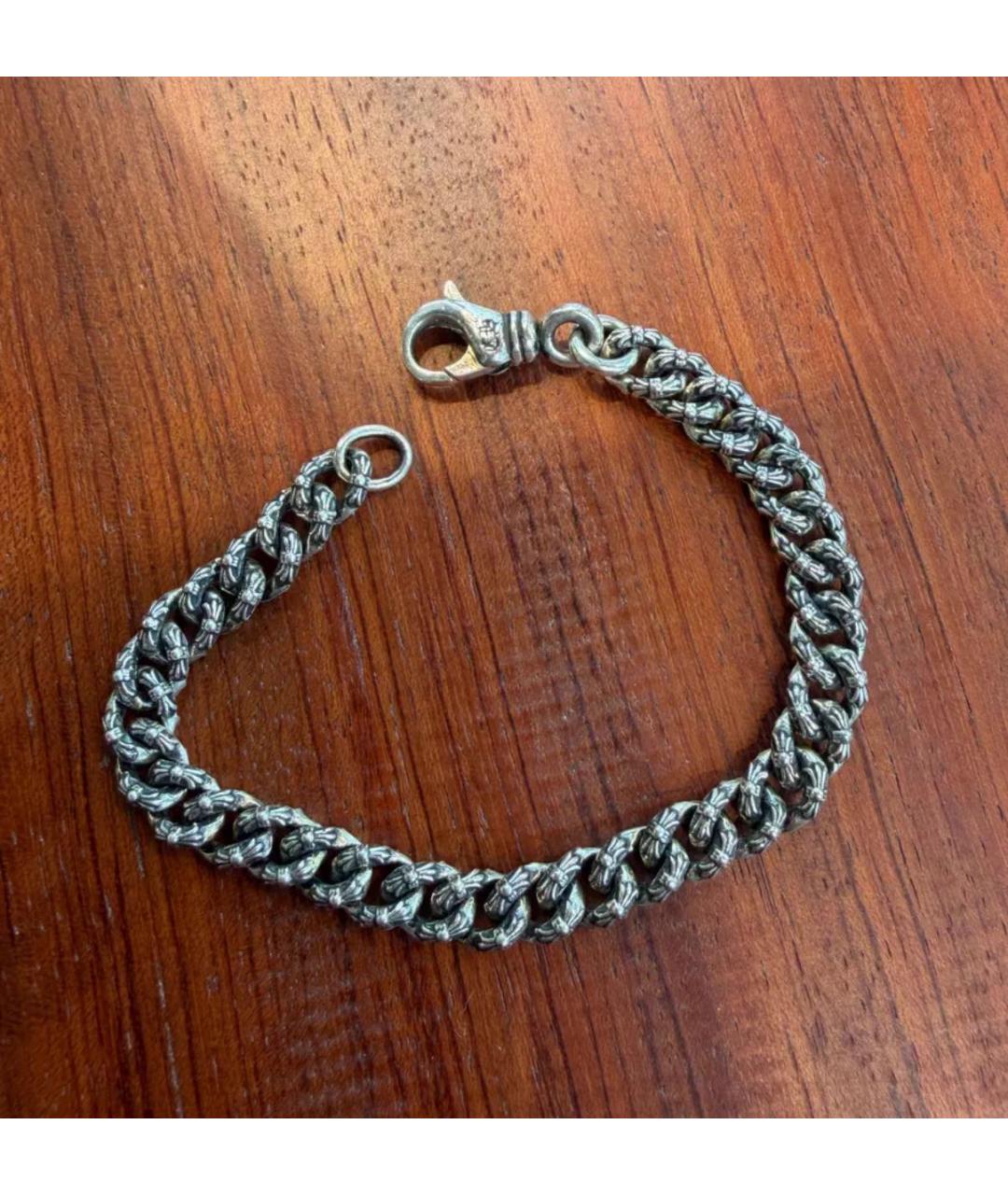 CHROME HEARTS Серебрянный серебряный браслет, фото 5