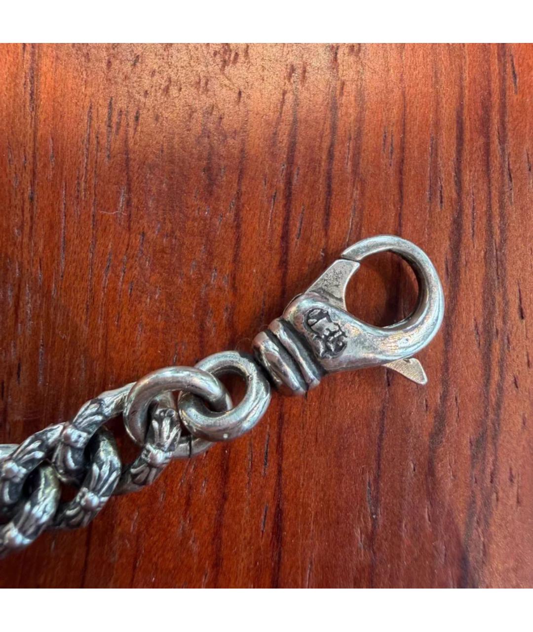 CHROME HEARTS Серебрянный серебряный браслет, фото 2