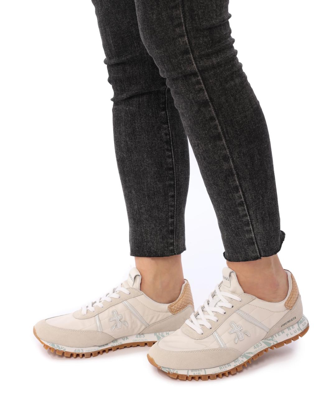 PREMIATA Бежевые кроссовки, фото 7