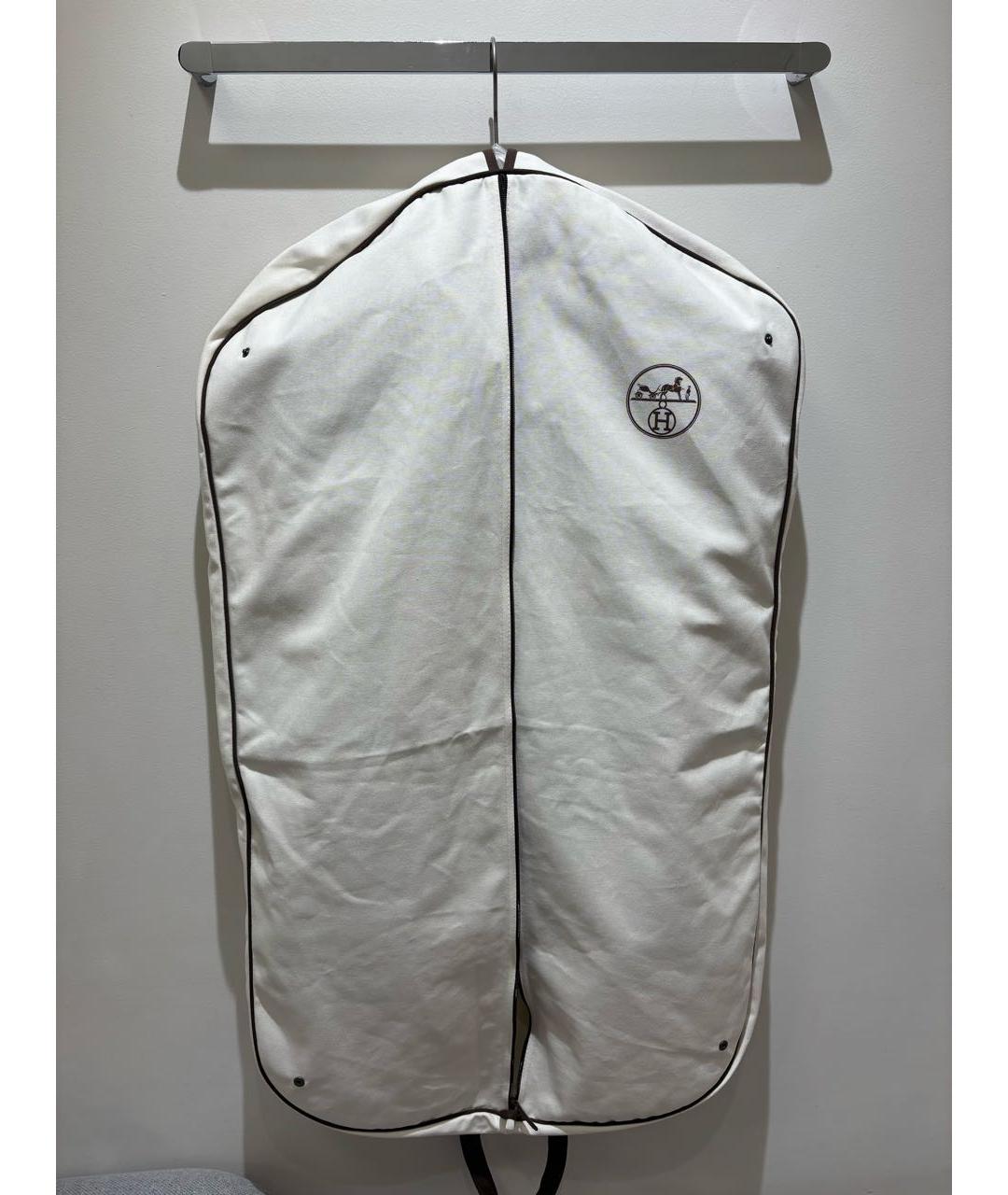 HERMES Бежевая шерстяная куртка, фото 6