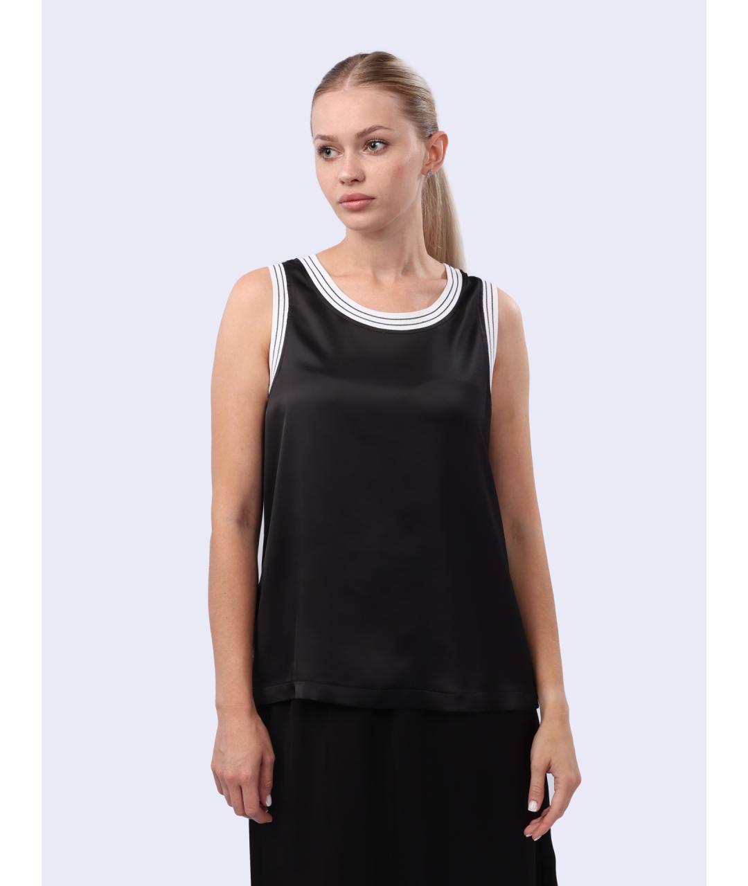 HERNO Черная майка, фото 5