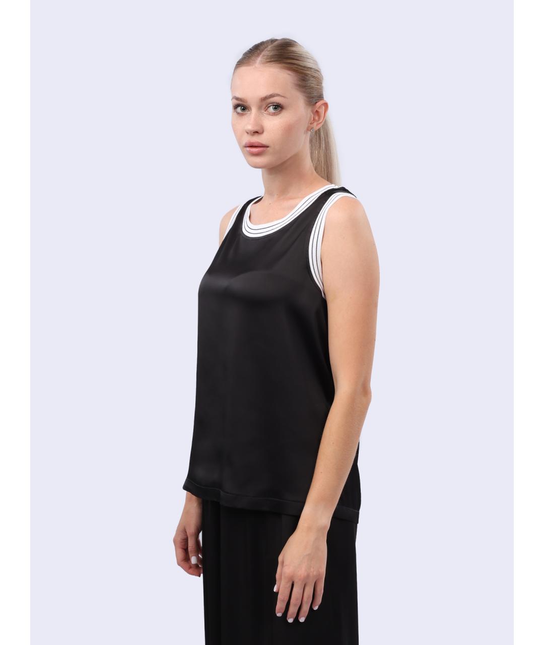 HERNO Черная майка, фото 3