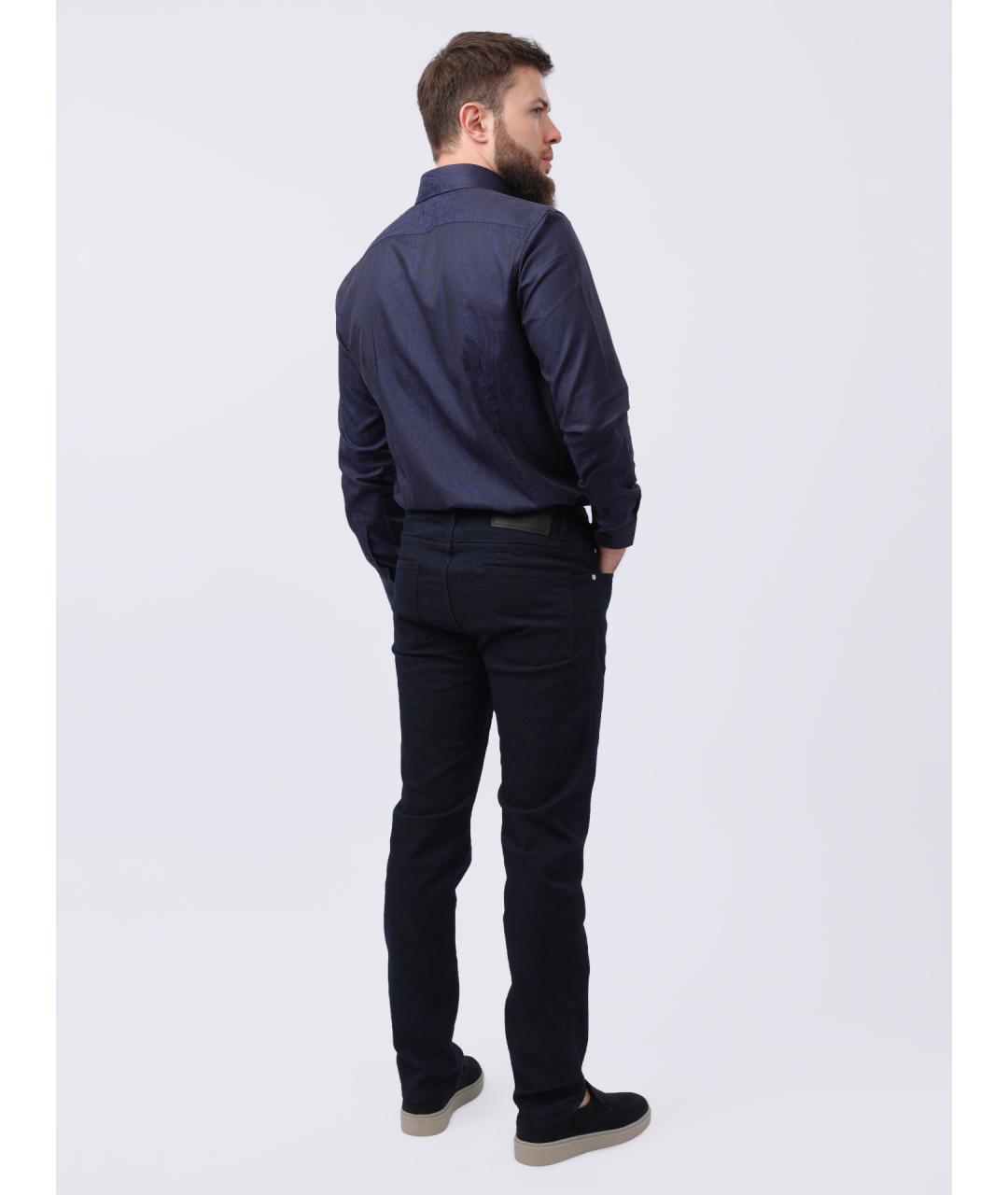 ETRO Синие хлопковые прямые джинсы, фото 6