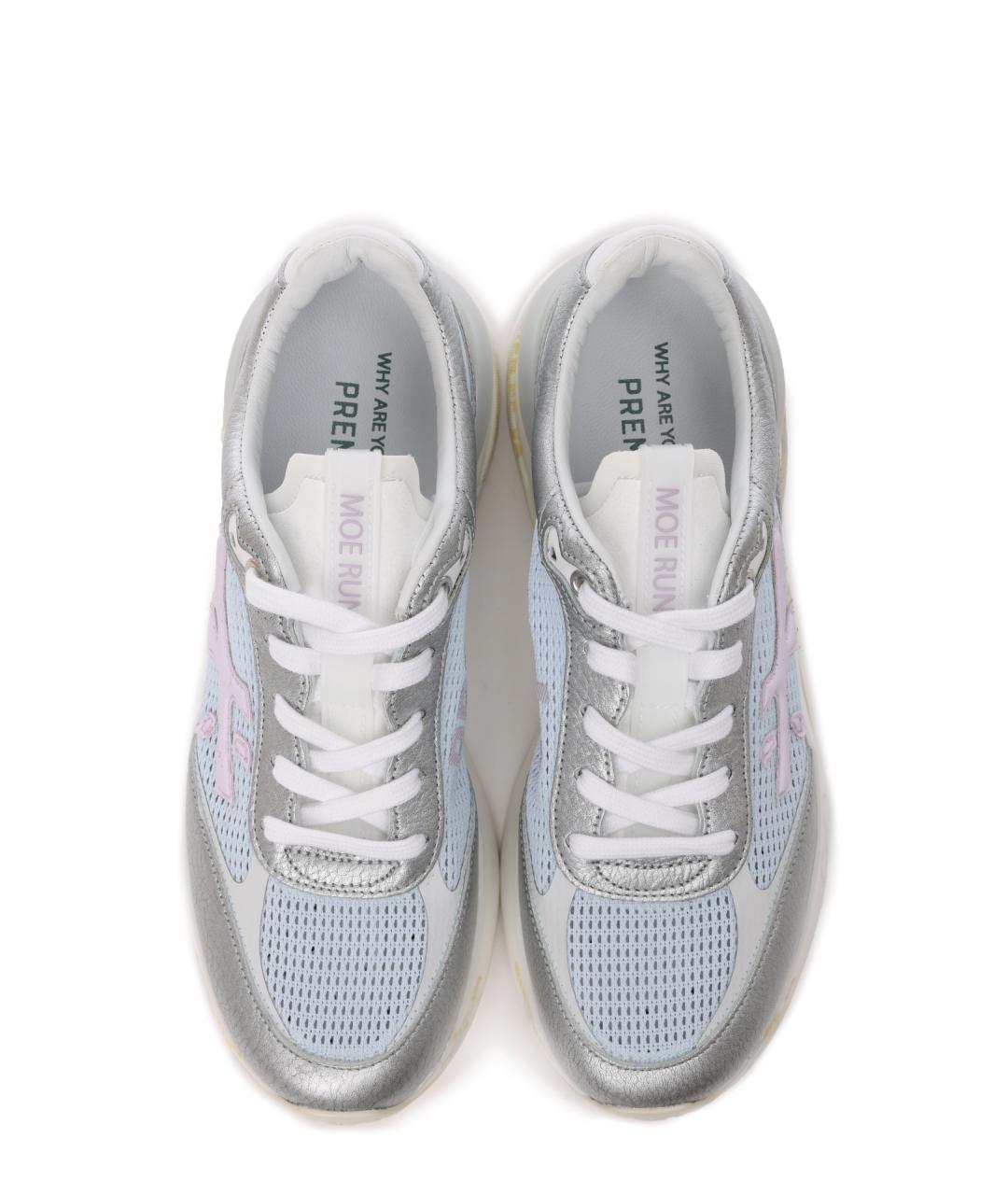 PREMIATA Серебряные кроссовки, фото 5