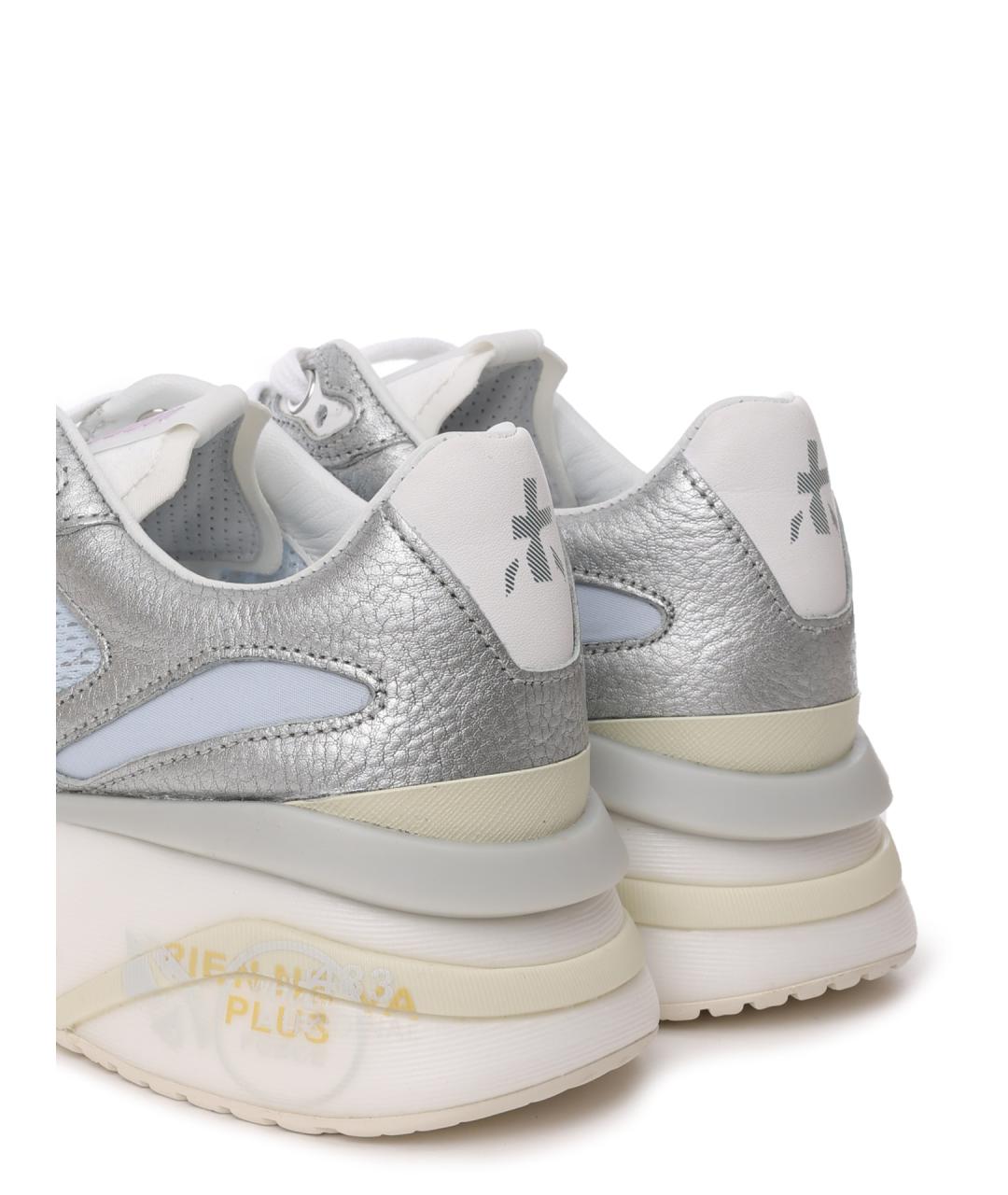 PREMIATA Серебряные кроссовки, фото 6