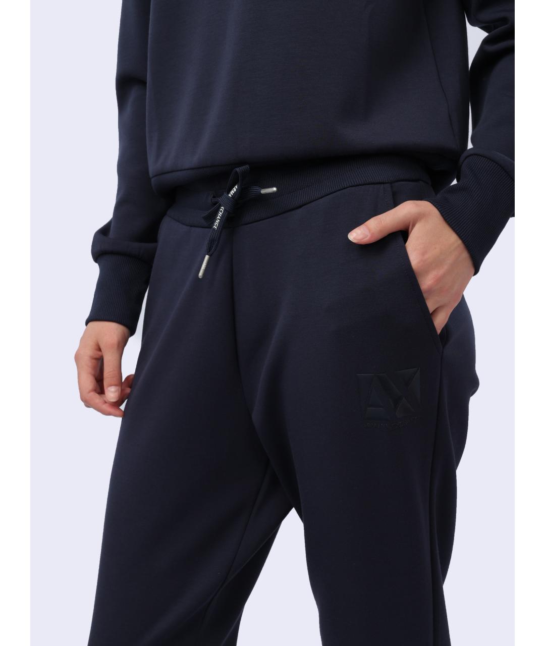 ARMANI EXCHANGE Синие прямые брюки, фото 4