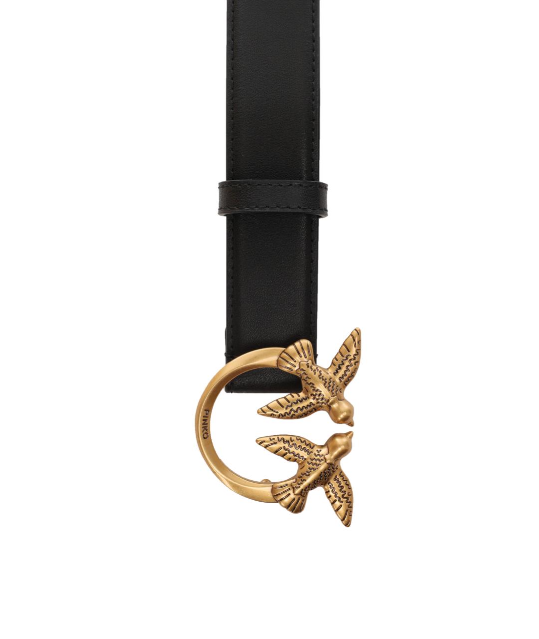 PINKO Черный ремень, фото 2