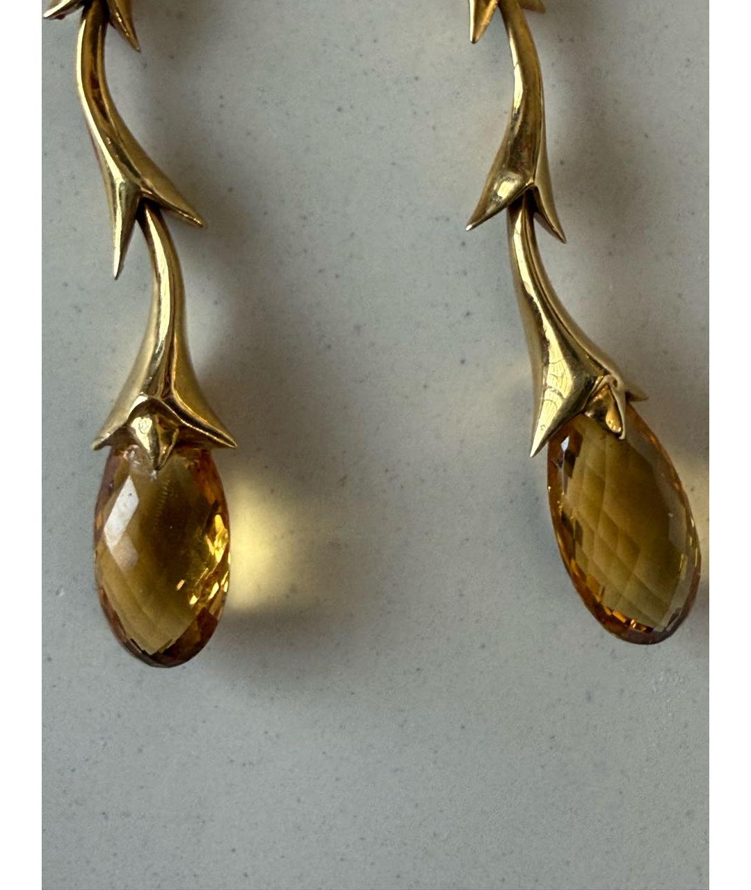 STEPHEN WEBSTER Желтые серьги из желтого золота, фото 3