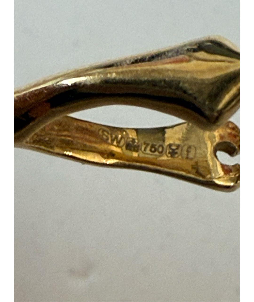 STEPHEN WEBSTER Желтые серьги из желтого золота, фото 4