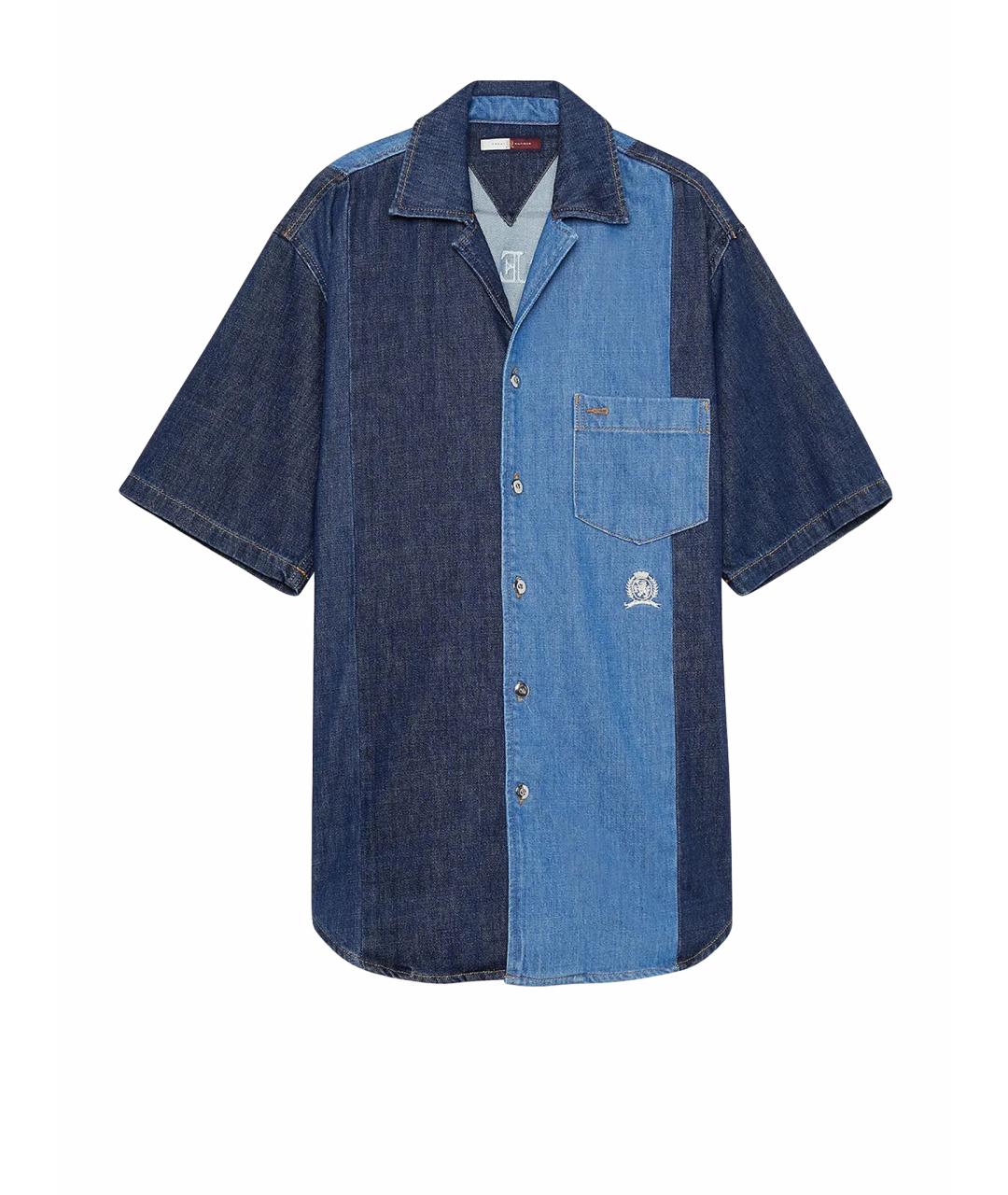 TOMMY HILFIGER Синяя кэжуал рубашка, фото 1