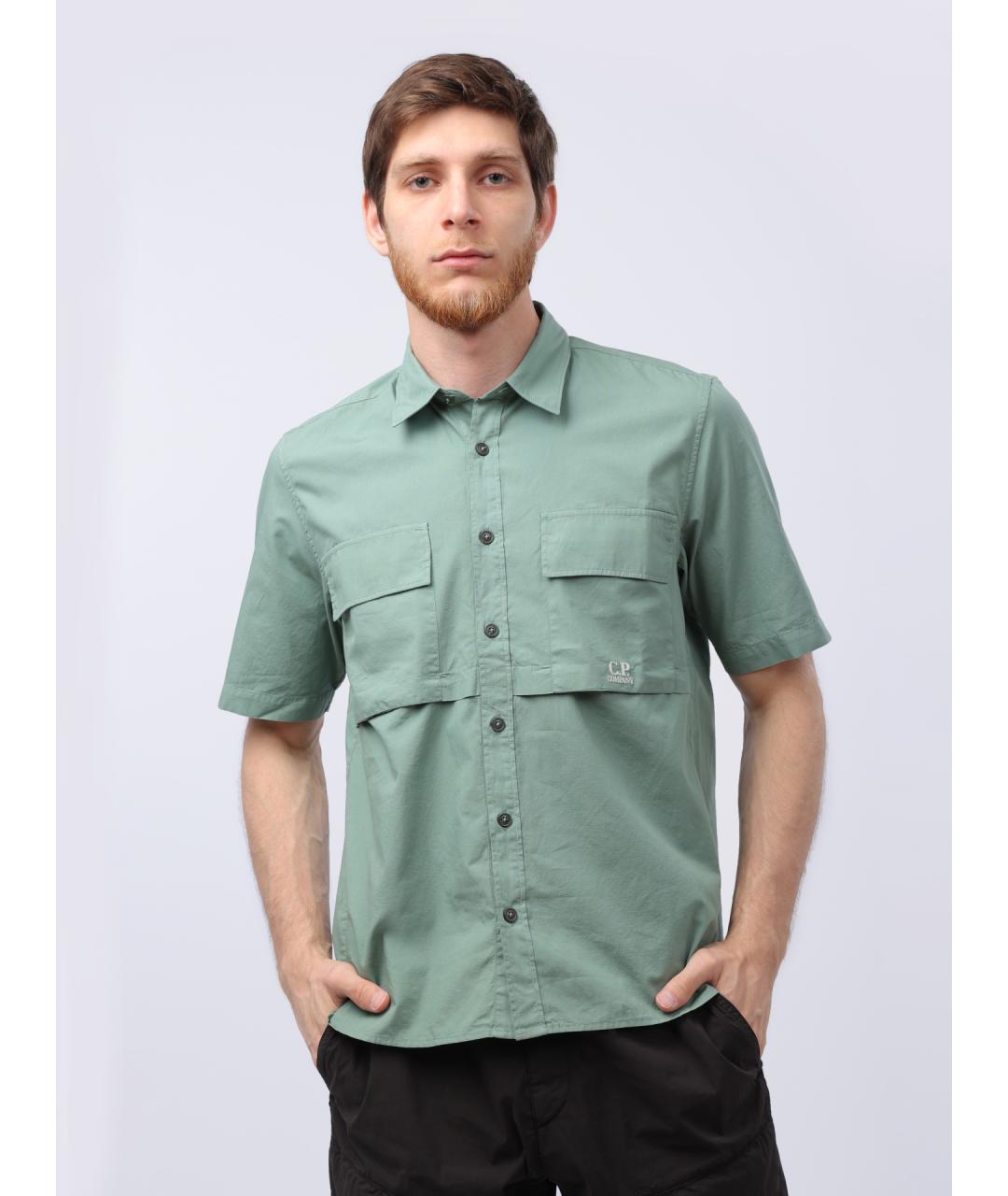 CP COMPANY Зеленая кэжуал рубашка, фото 7