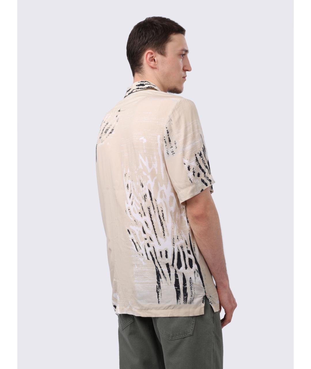 HUGO BOSS Бежевая кэжуал рубашка, фото 7