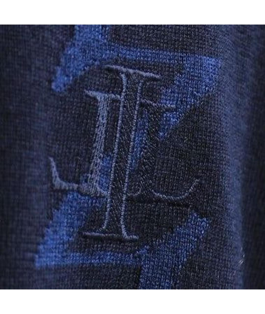 ZILLI Темно-синий джемпер / свитер, фото 2