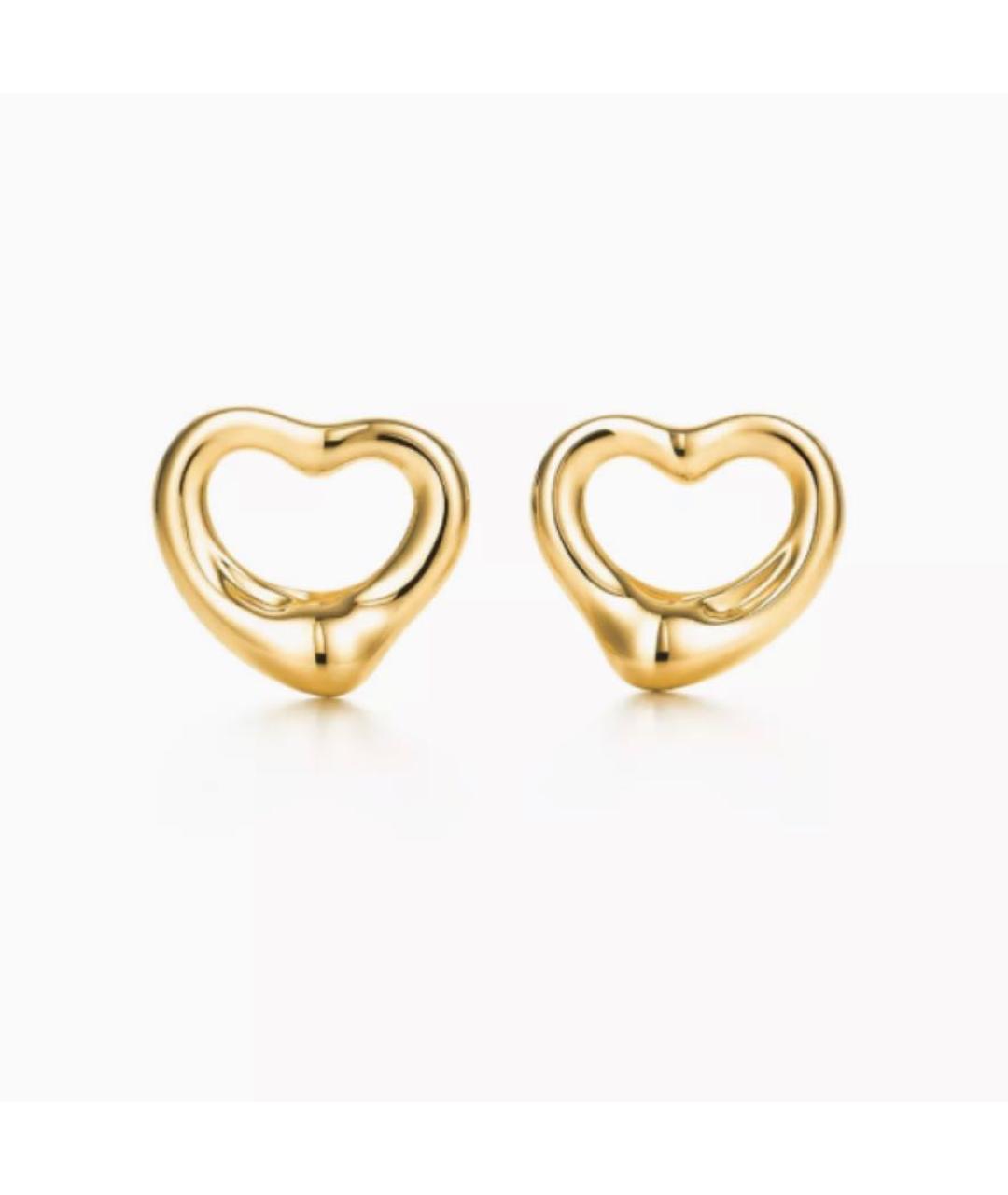 TIFFANY&CO Золотые серьги из желтого золота, фото 3