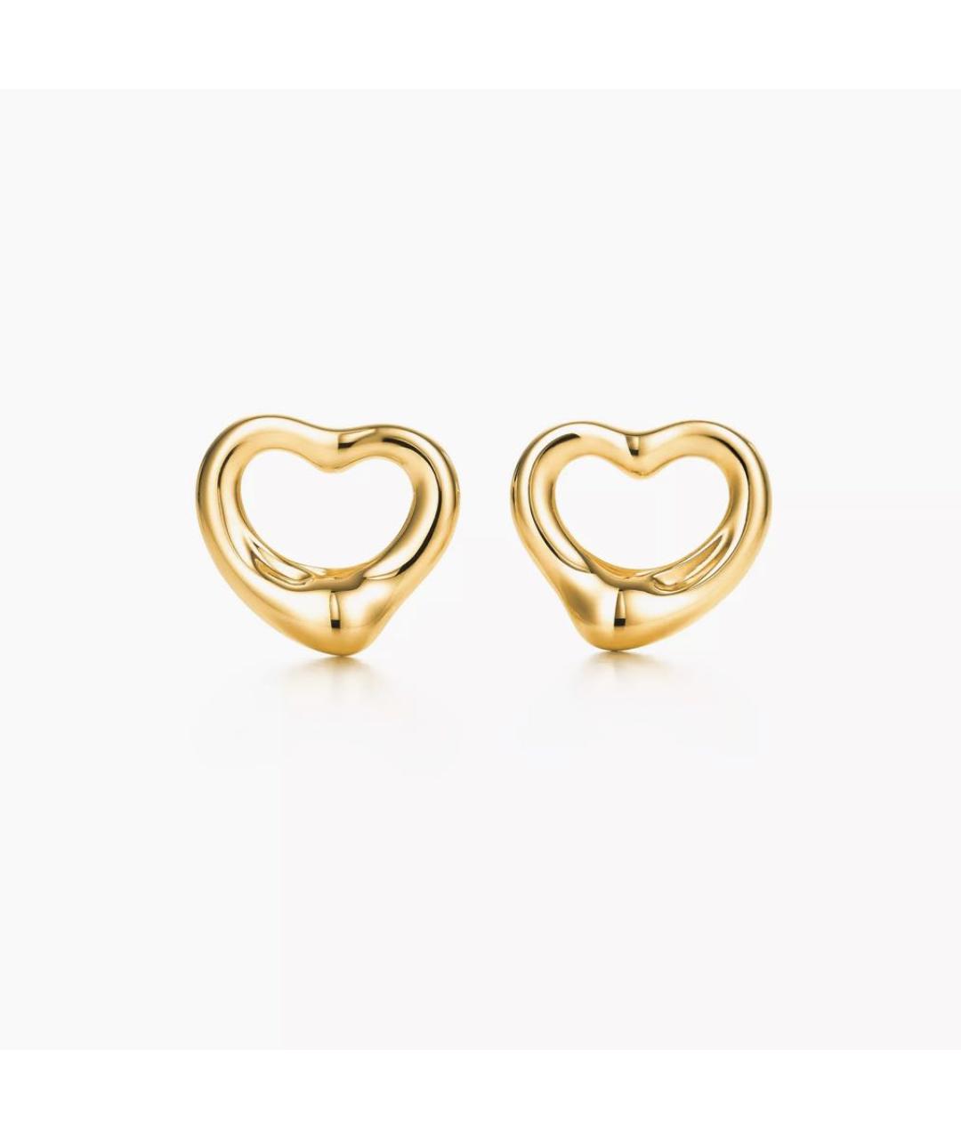 TIFFANY&CO Золотые серьги из желтого золота, фото 4