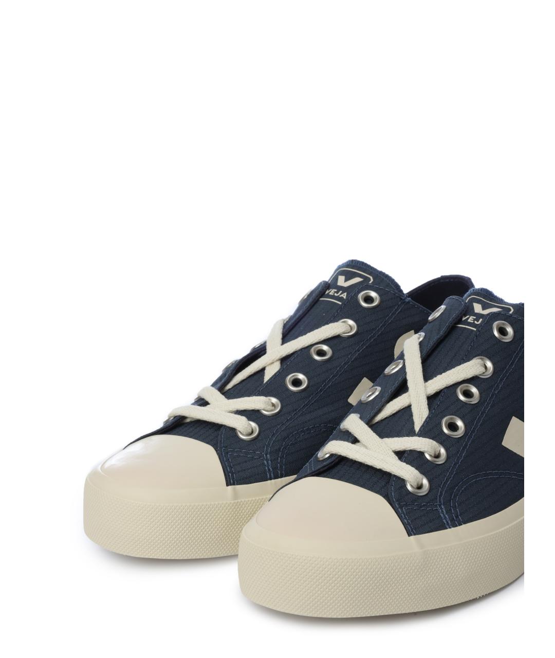 VEJA Синие текстильные низкие кроссовки / кеды, фото 6