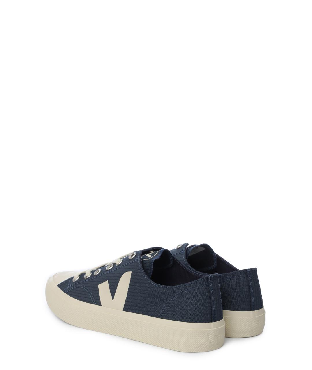 VEJA Синие текстильные низкие кроссовки / кеды, фото 3