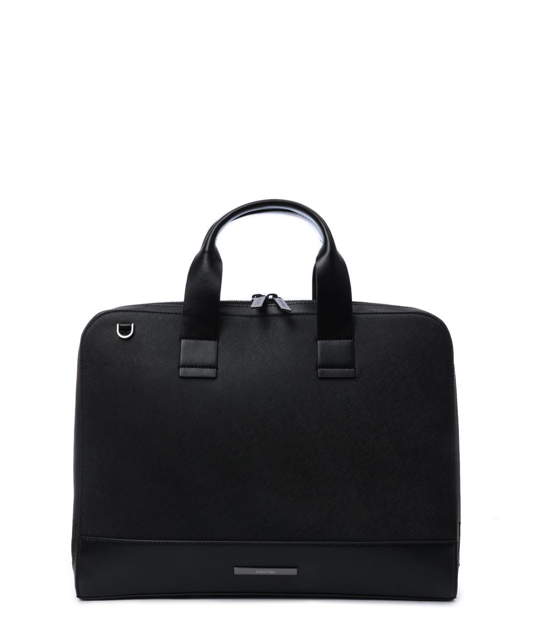 CALVIN KLEIN Черный портфель, фото 1