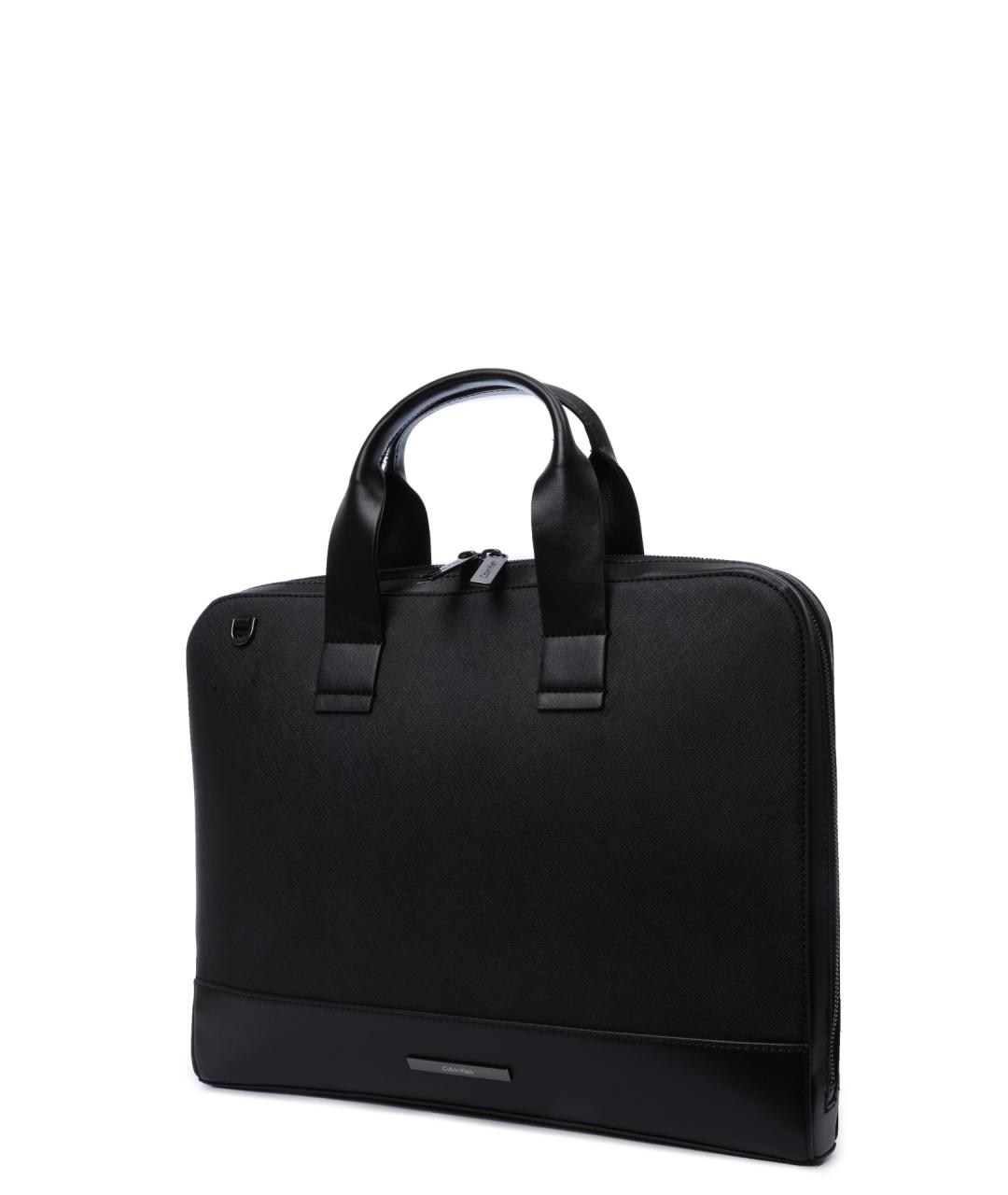 CALVIN KLEIN Черный портфель, фото 2