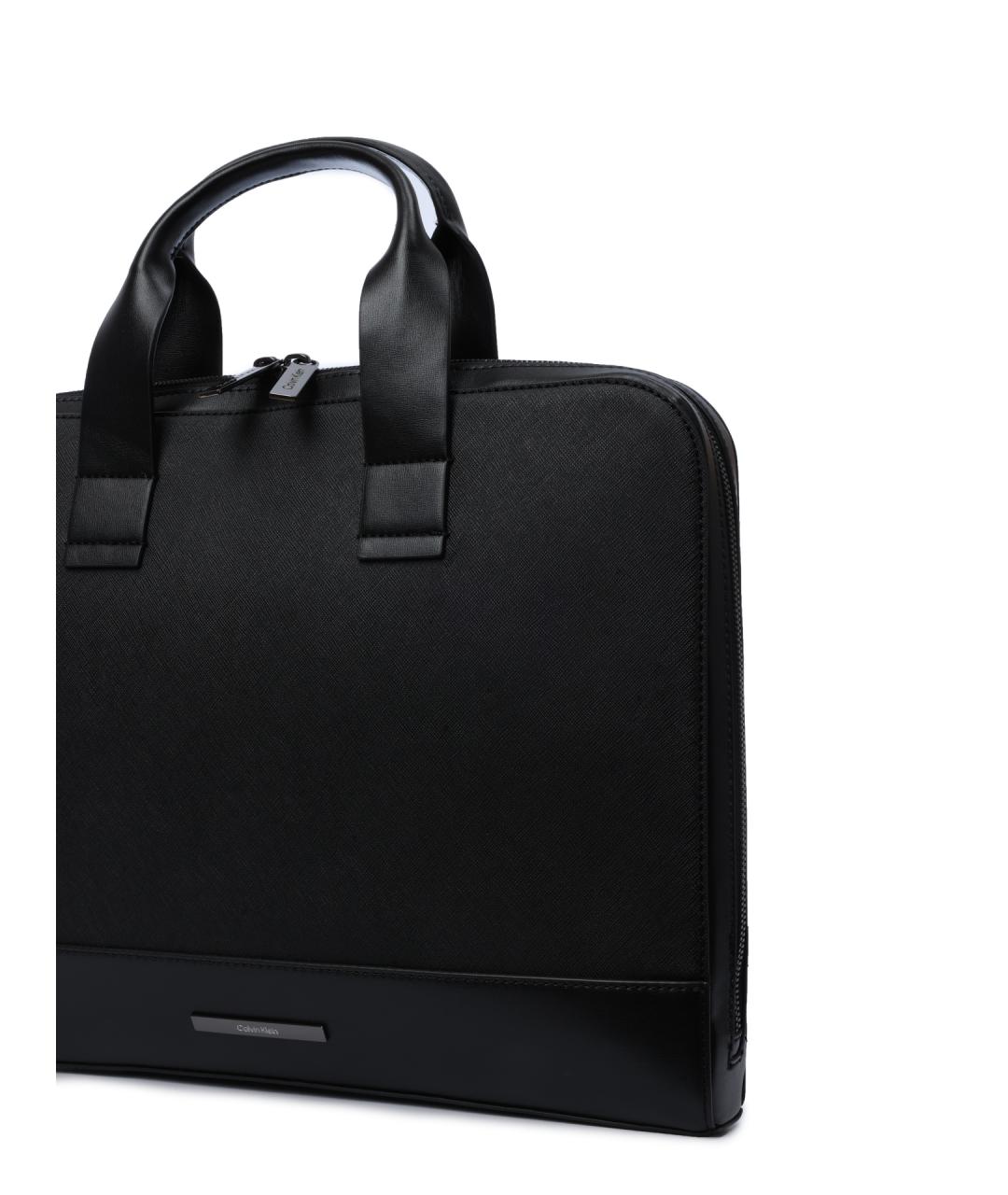 CALVIN KLEIN Черный портфель, фото 4