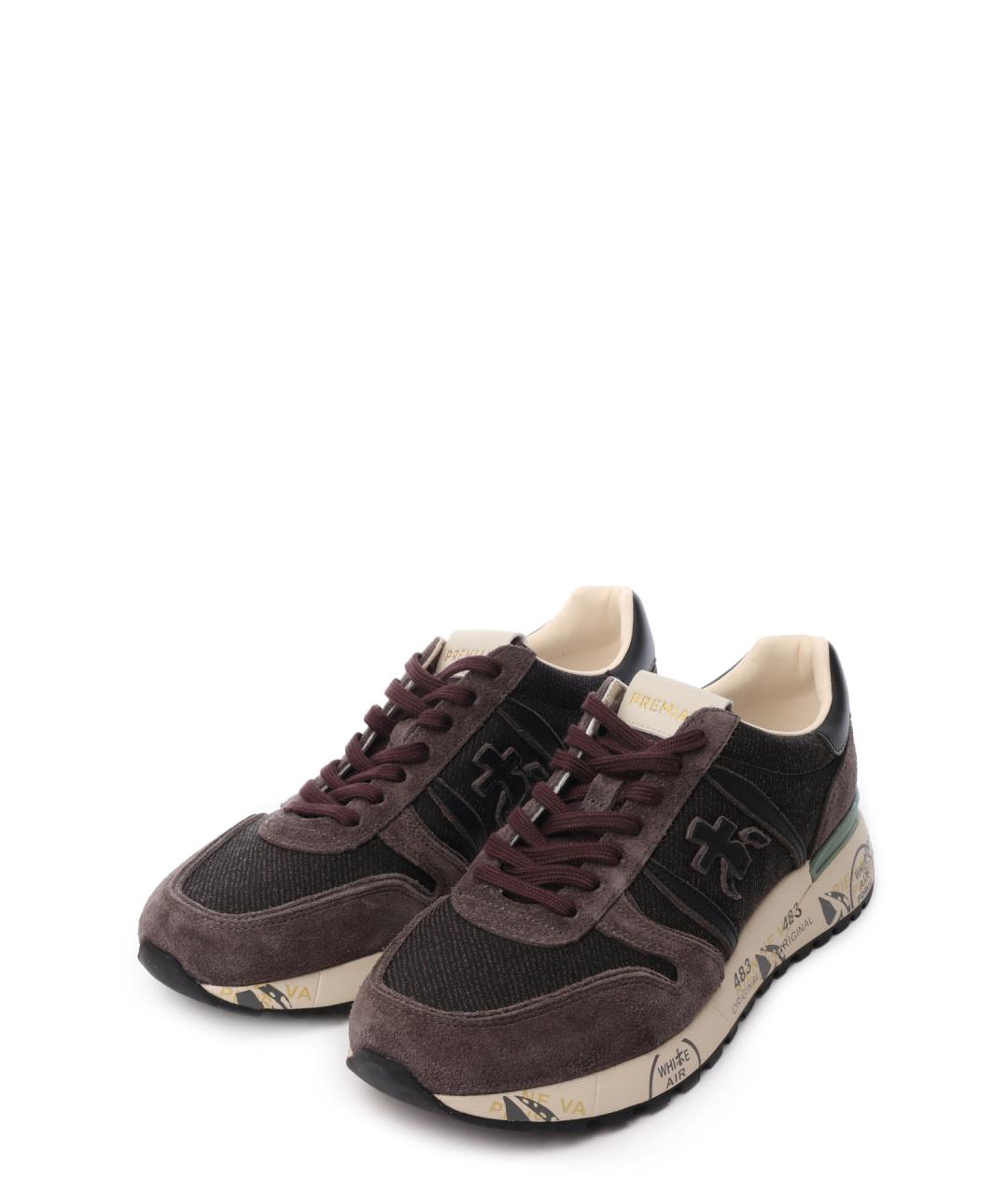 PREMIATA Мульти замшевые высокие кроссовки / кеды, фото 2