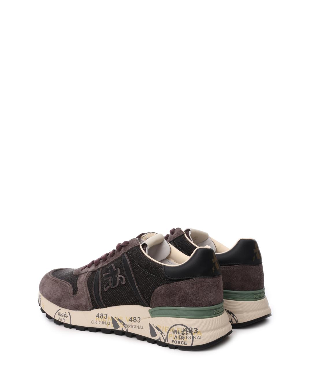 PREMIATA Мульти замшевые высокие кроссовки / кеды, фото 3