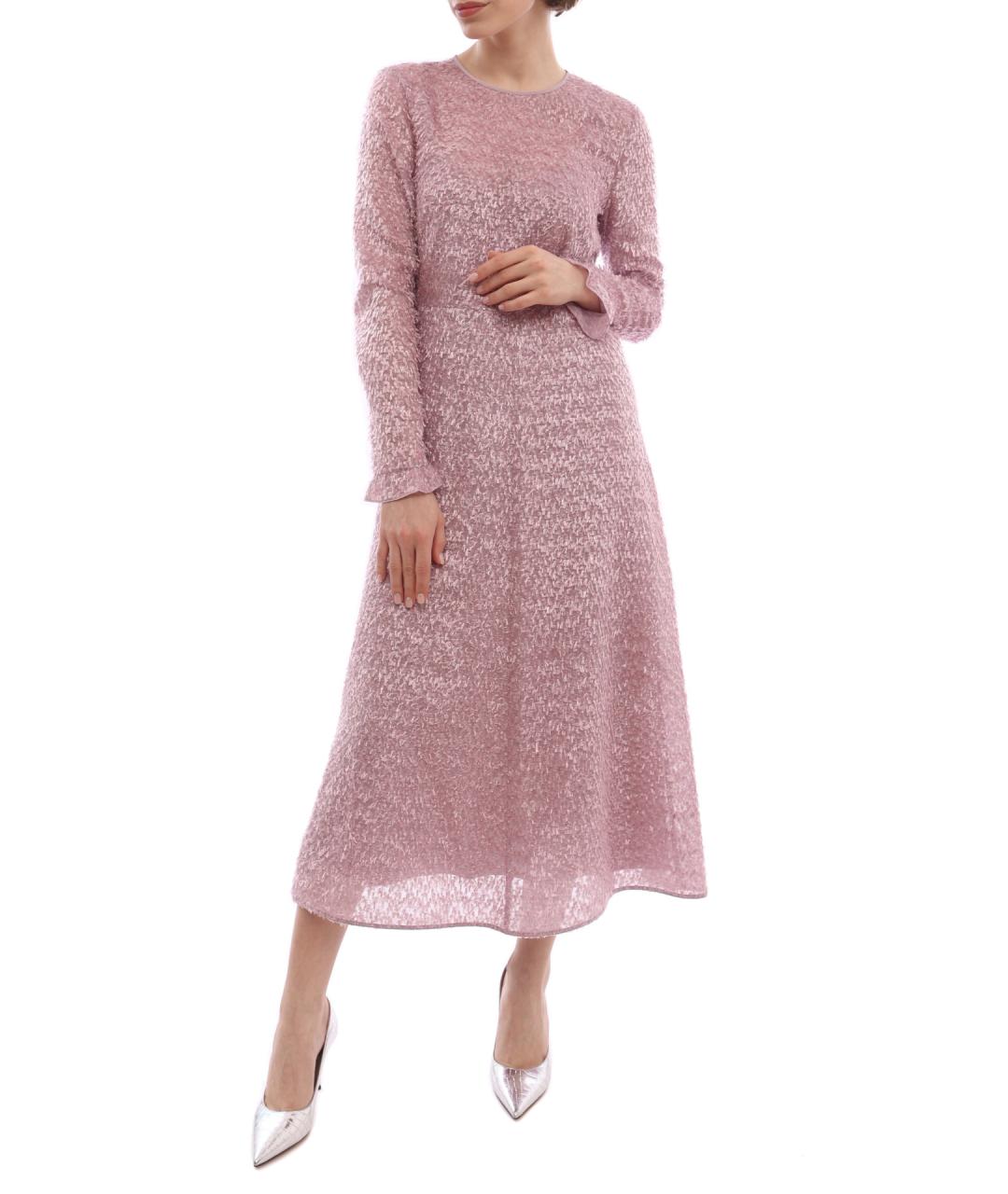 VALENTINO Розовое вечернее платье, фото 9