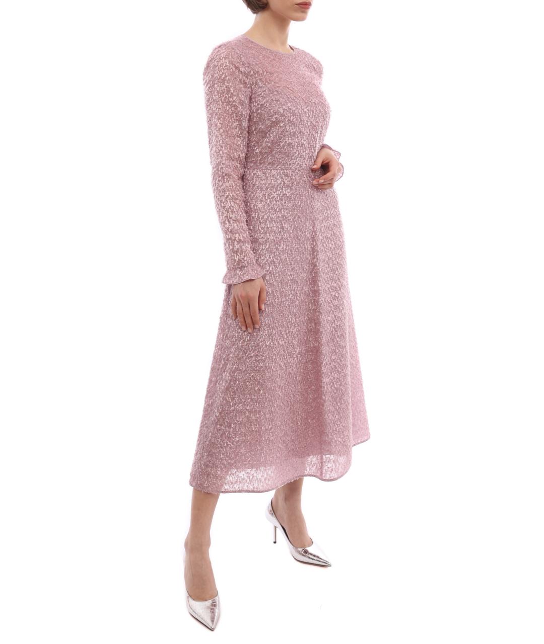 VALENTINO Розовое вечернее платье, фото 8