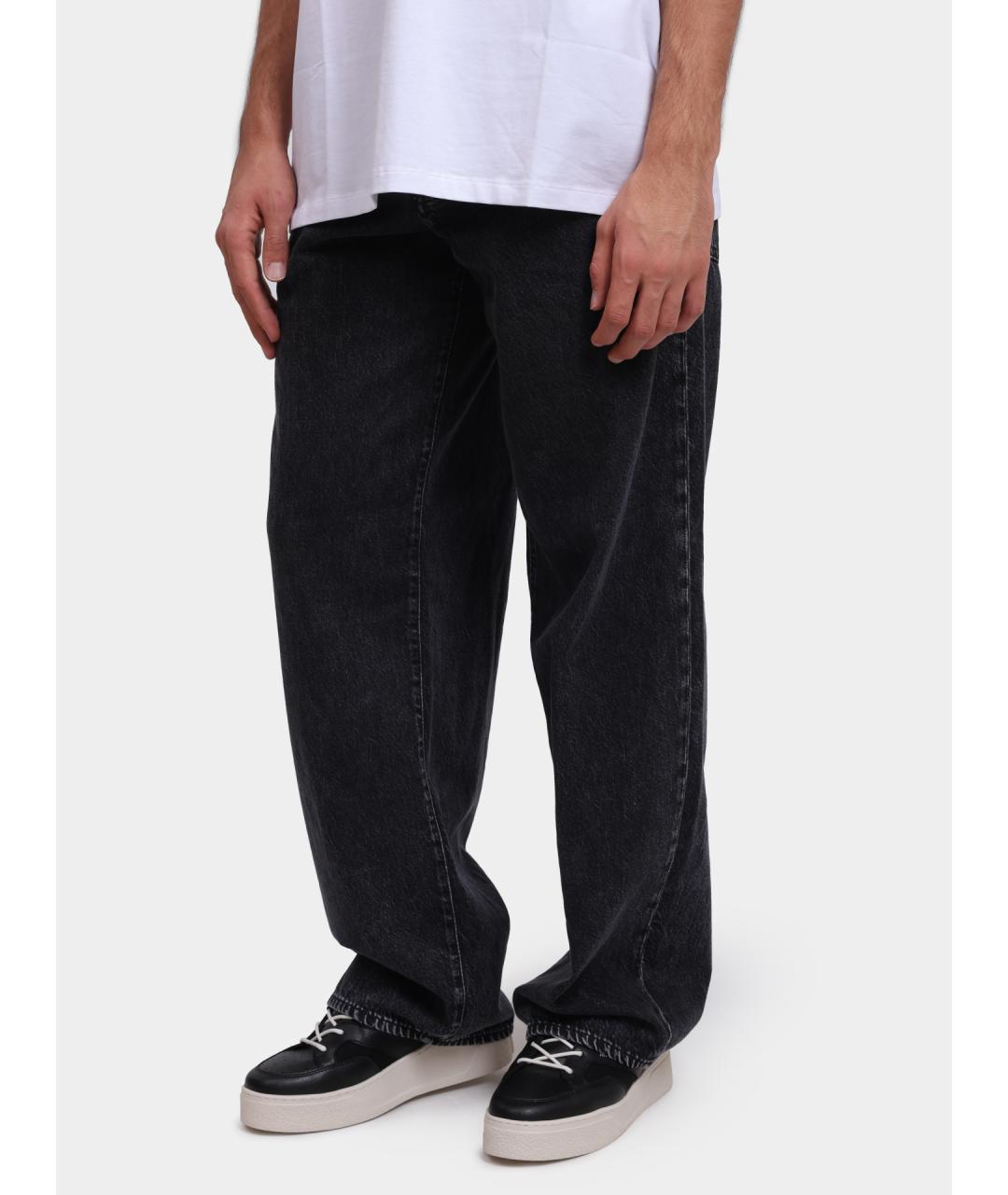 ARMANI EXCHANGE Антрацитовые прямые джинсы, фото 3