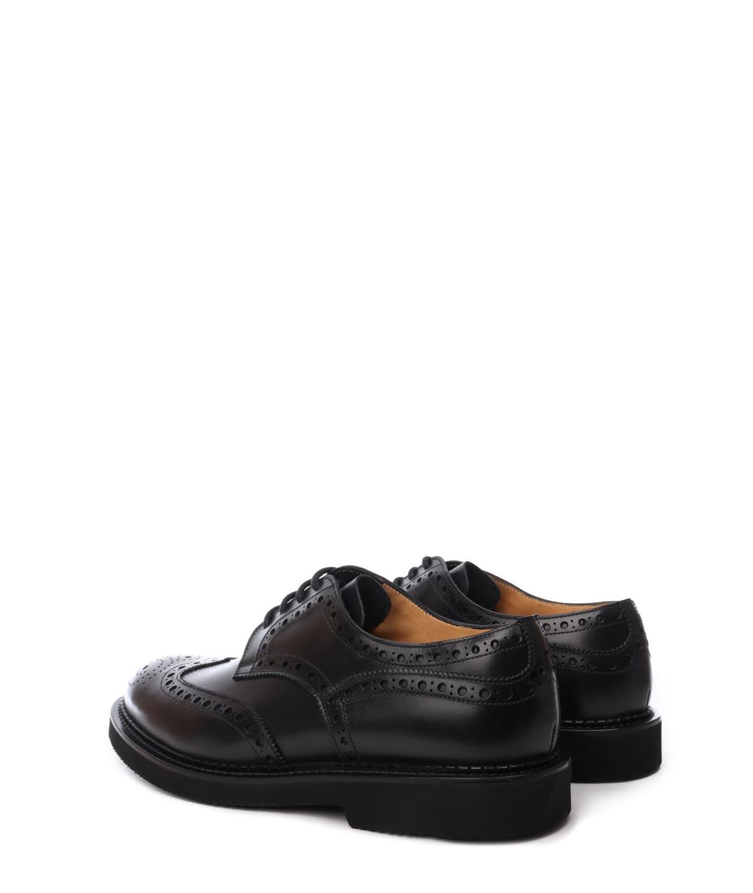 PREMIATA Черные кожаные туфли, фото 3