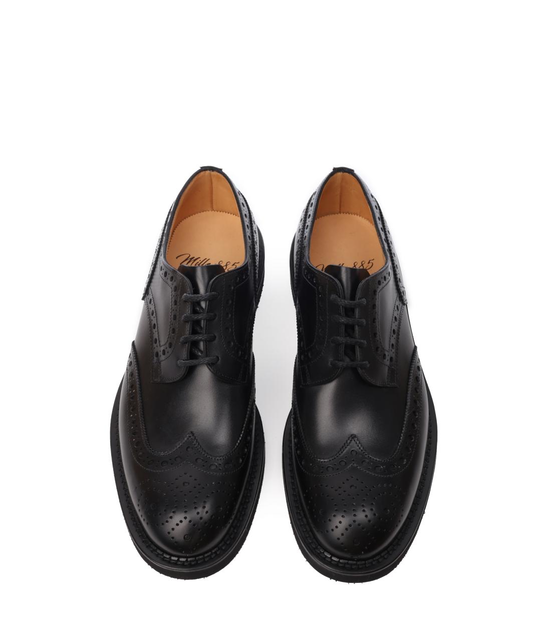 PREMIATA Черные кожаные туфли, фото 5