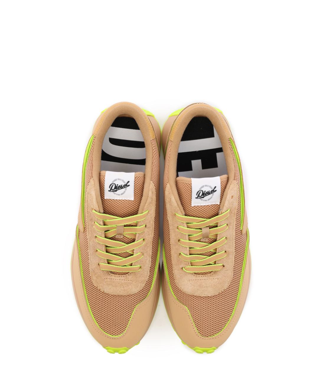 DIESEL Коричневые высокие кроссовки / кеды, фото 4