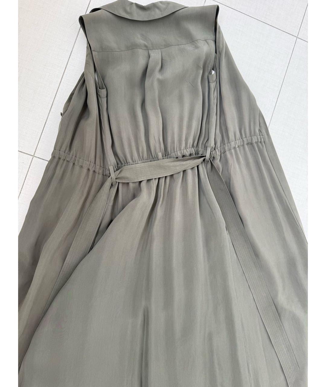 MAX MARA Хаки повседневное платье, фото 2