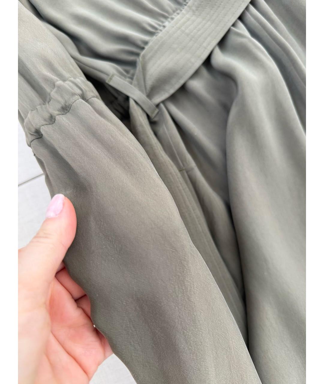 MAX MARA Хаки повседневное платье, фото 4