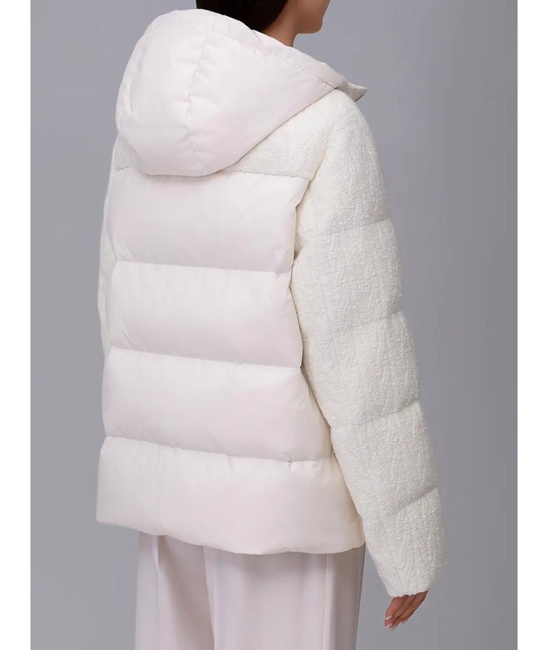 PAUL & SHARK Белый полиэстеровый пуховик, фото 3