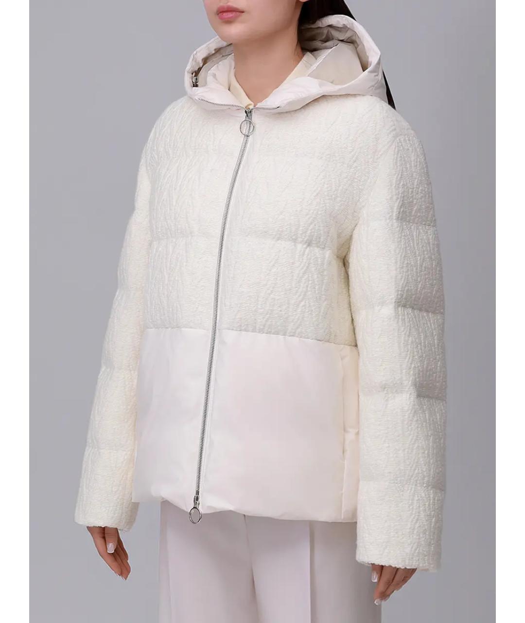 PAUL & SHARK Белый полиэстеровый пуховик, фото 4