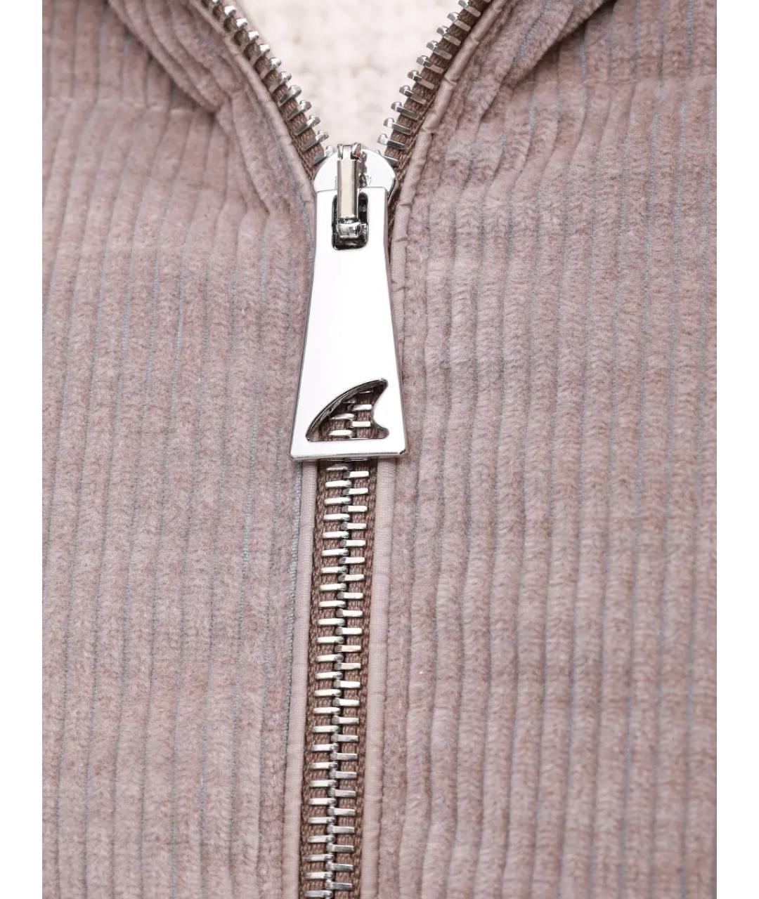 PAUL & SHARK Бежевый хлопковый пуховик, фото 6