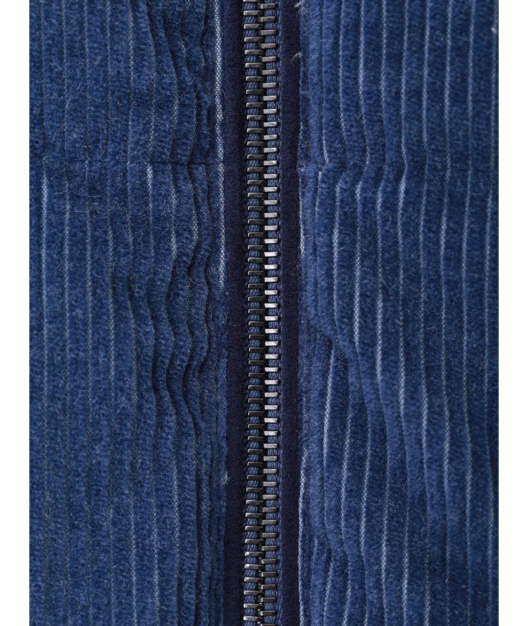 PAUL & SHARK Синий хлопковый пуховик, фото 7